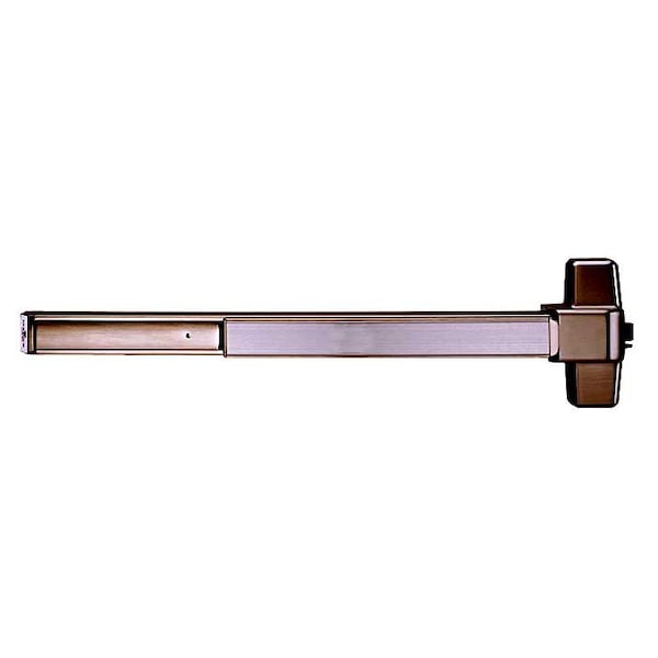Rim Exit Device, 36 Inch, Exit Only, Oil Rubbed Dark Bronze